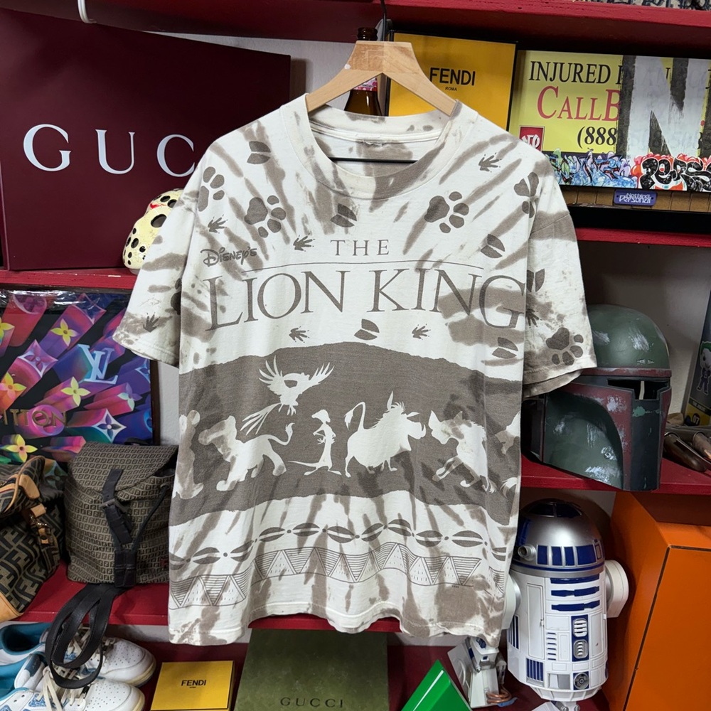 Vintage 90’s Lion King Tiedye Movie T-Shirt Size Medium